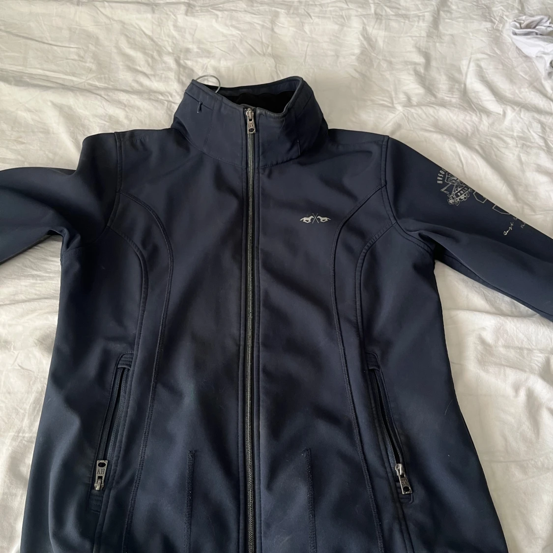 Marinblå softshelljacka HV Polo XL