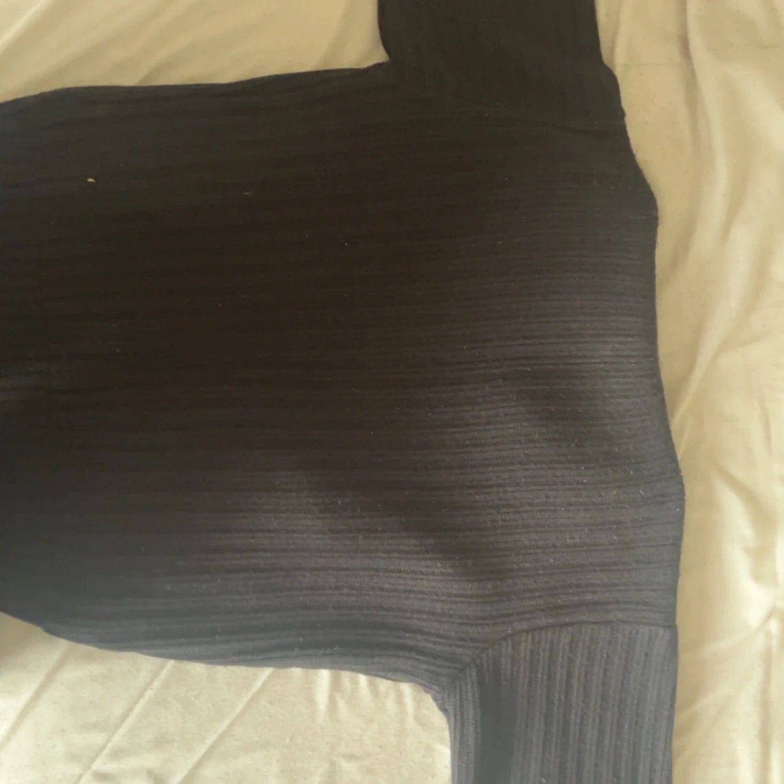 Svart ribbad kofta från BOSS - 4