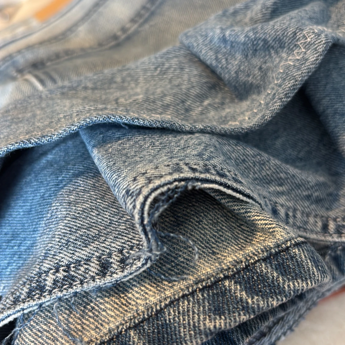 Jeanskjol med volang från Never Denim - 4