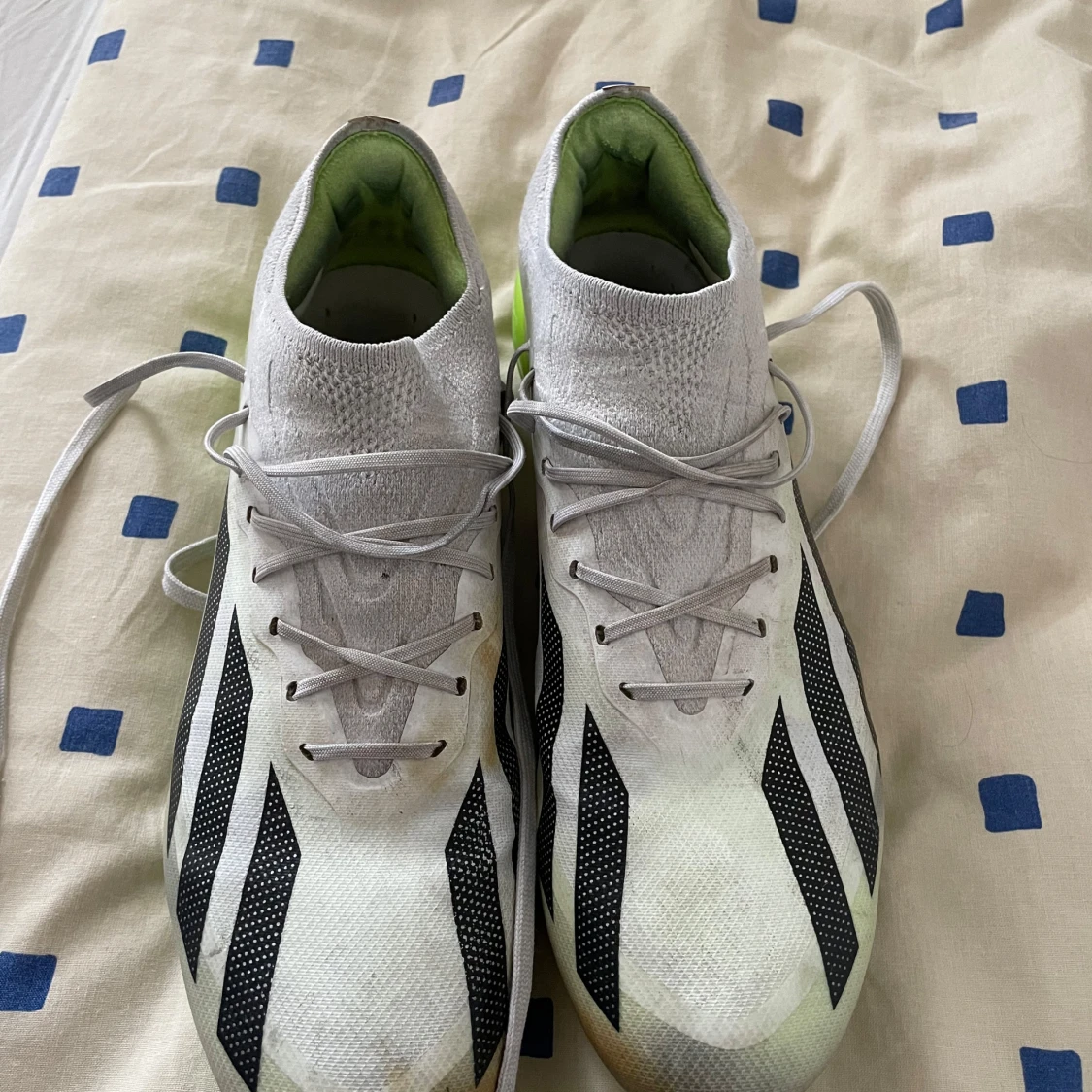 Adidas Crazyfast elite vita fotbollsskor