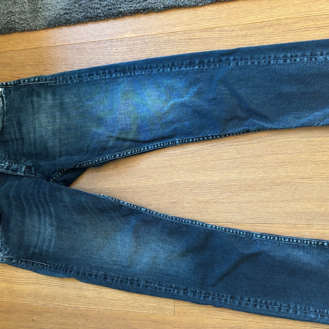 Mörkblå Replay Grover jeans - 1