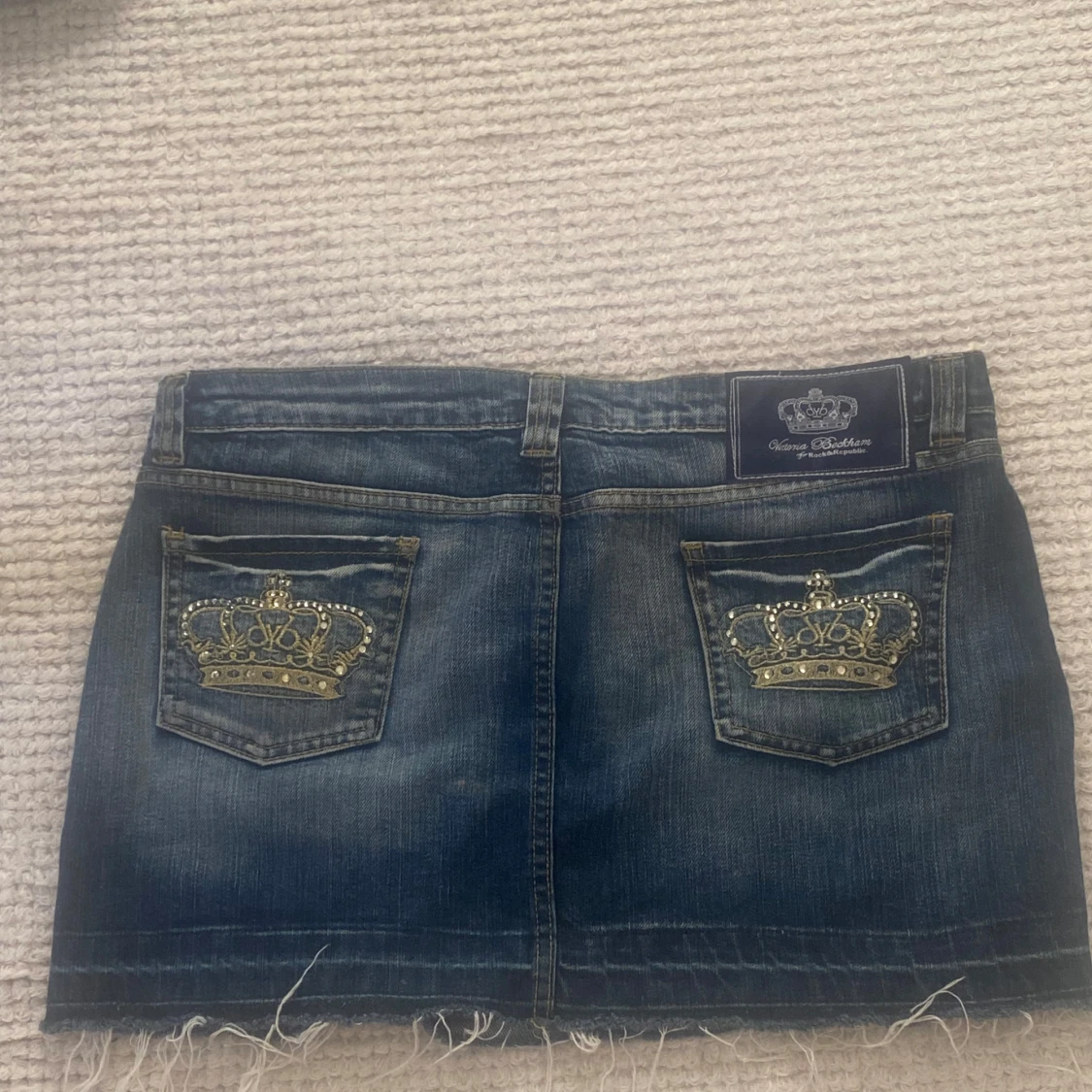 Jeanskjol från Victoria Beckham x Rock & Republic - 1