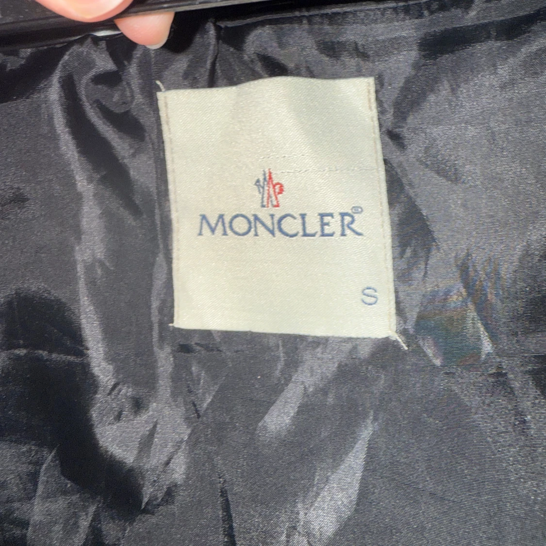 Svart vindjacka från Moncler - 2