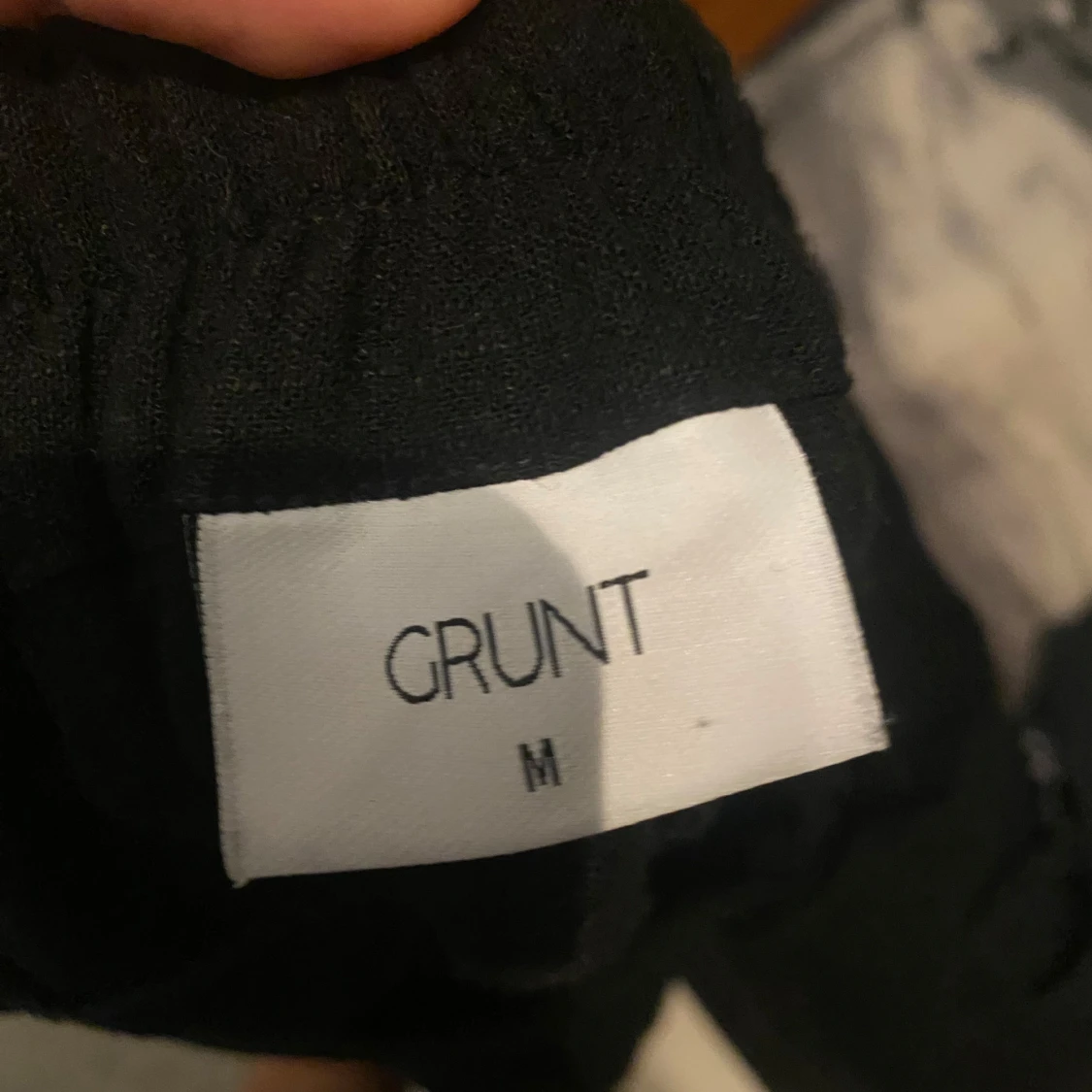 Svarta linnebyxor från grunt - 2