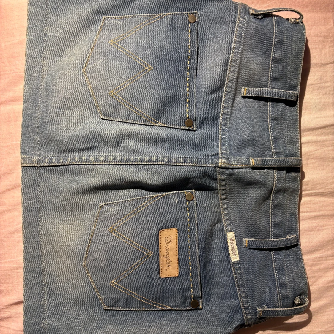 Blå jeanskjol från Wrangler - 2