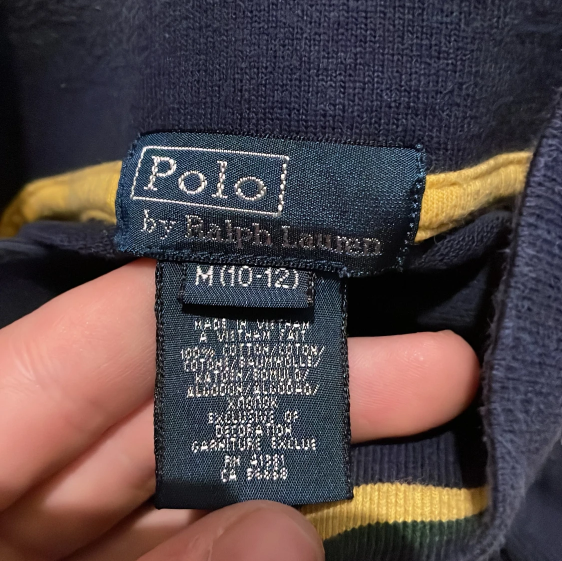 Mörkblå pikétröja från Polo Ralph Lauren - 2