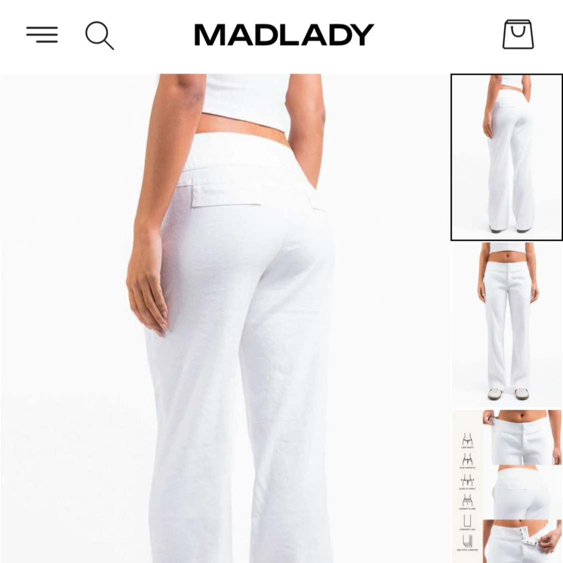 Önskar köpa! Betalar bra! Madlady Mabel vit eller beige.