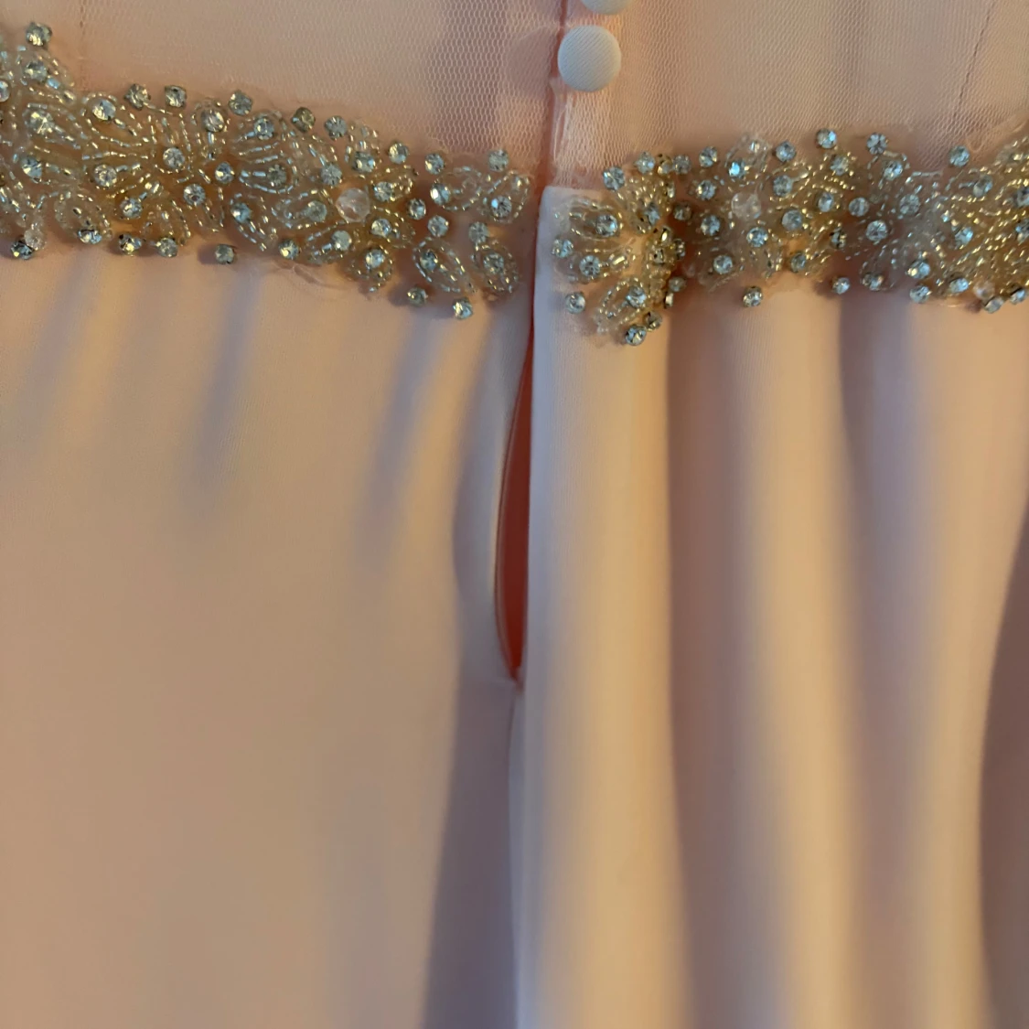 Elegant rosa klänning  - 3