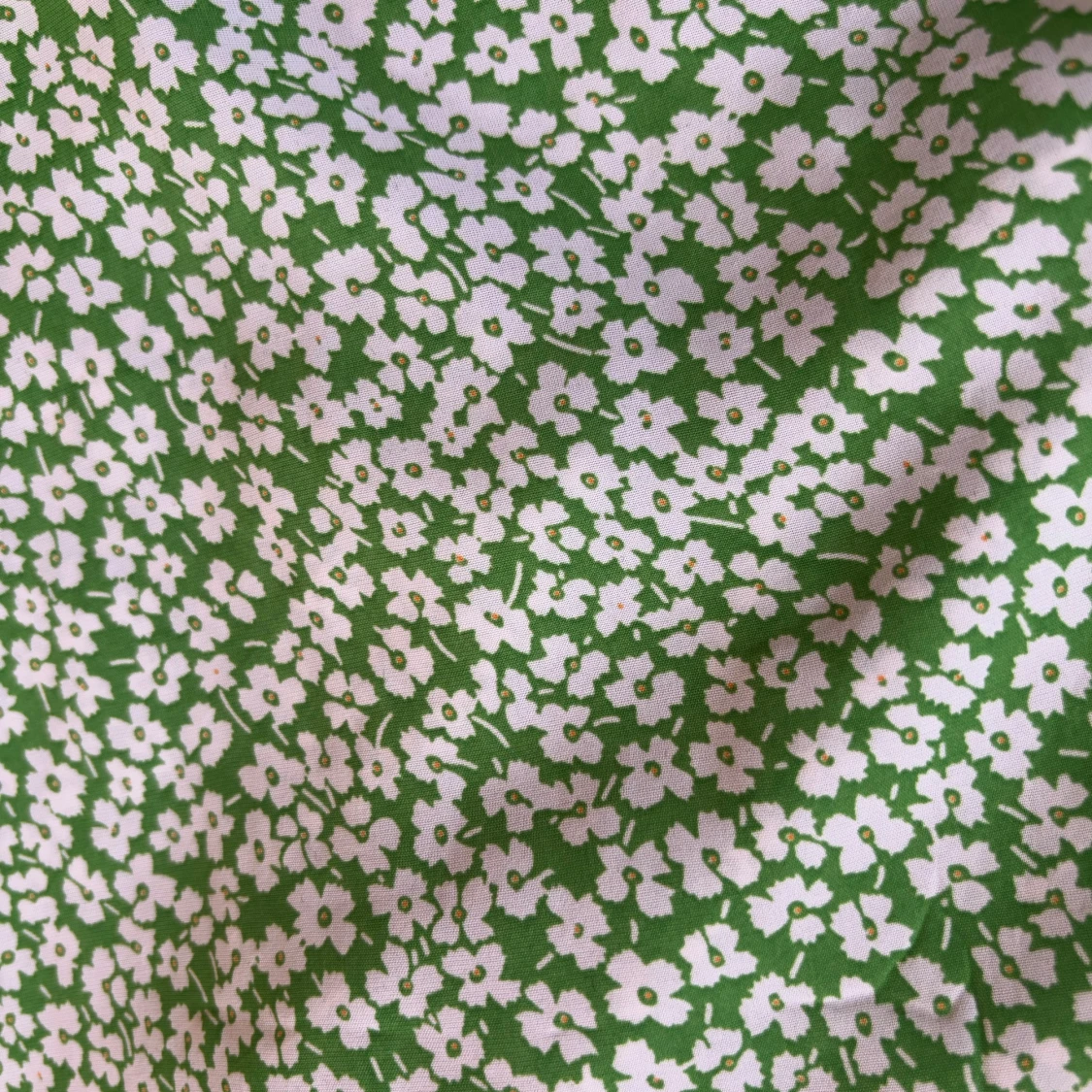 Grön blommig kjol - 2