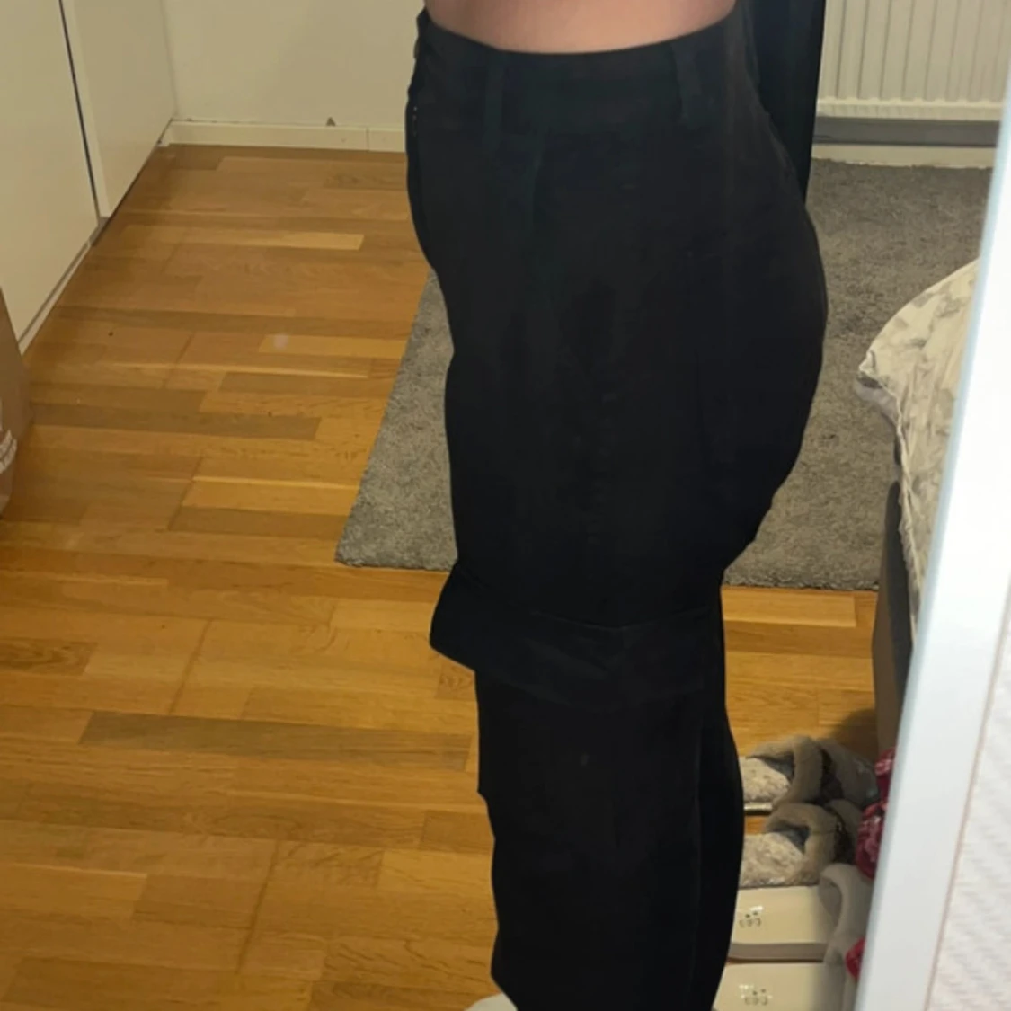 Svarta cargopants  - 2