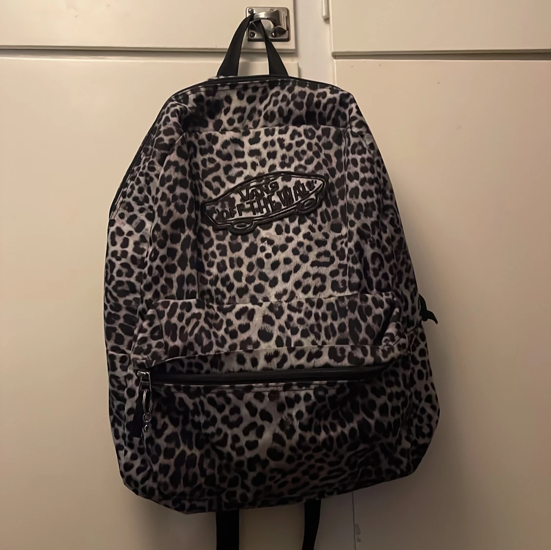 Leopardmönstrad vansryggsäck