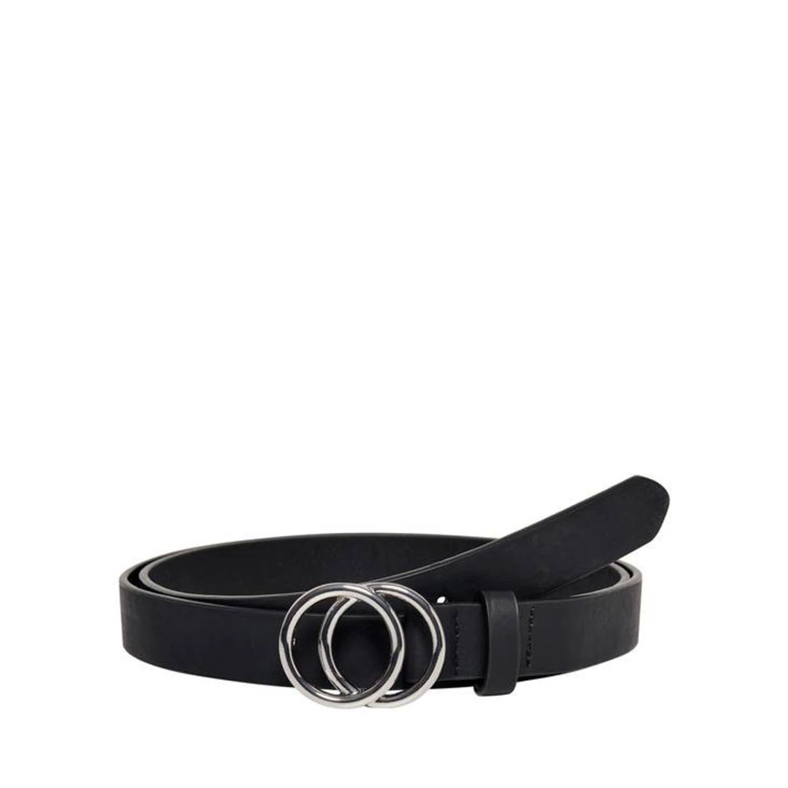 Svart och silvrigt bälte/skärp