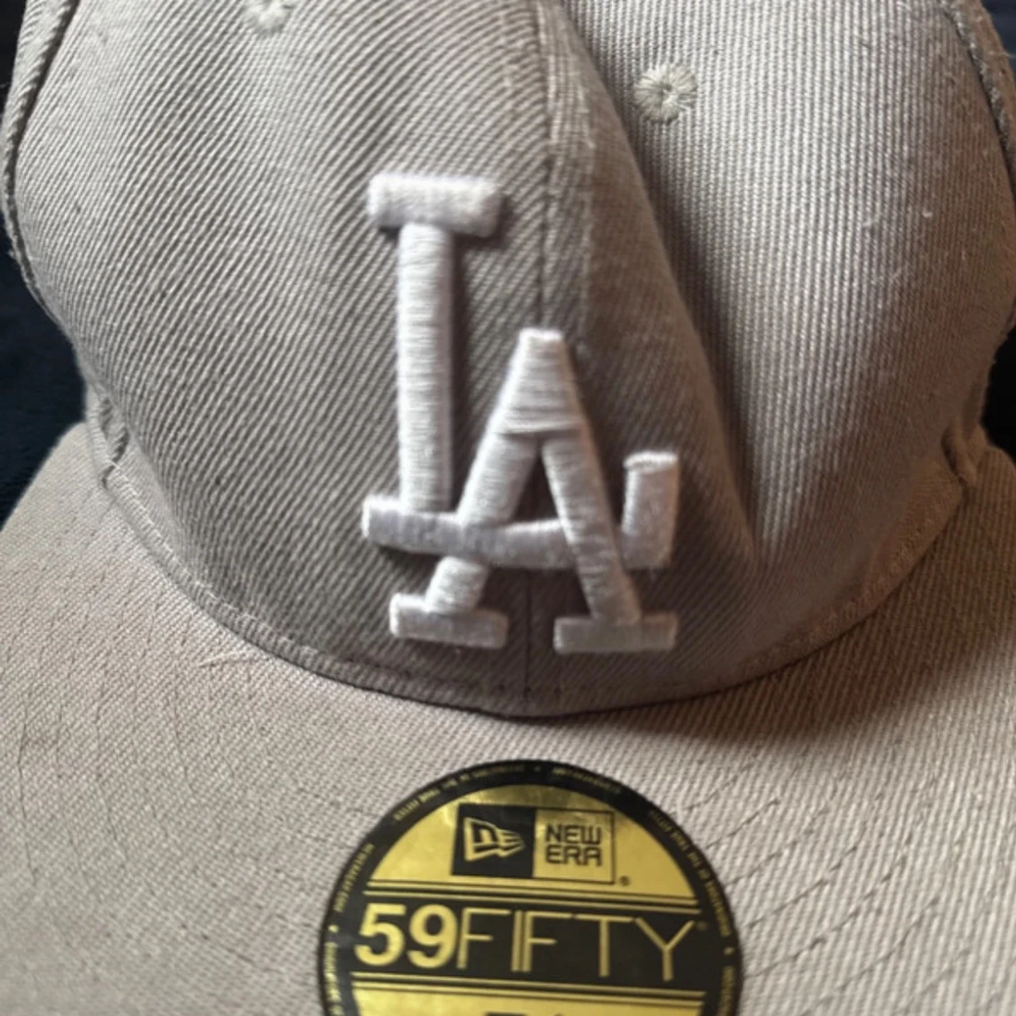 Beige LA-keps från New Era 59FIFTY - 3