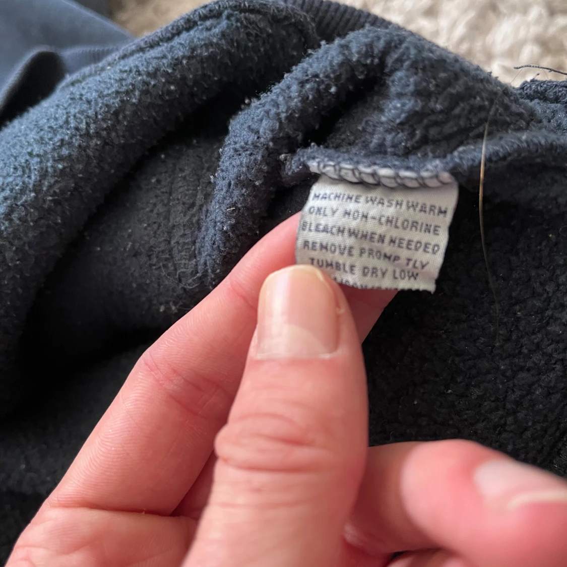 Mörkblå hoodie från Polo Ralph Lauren - 4