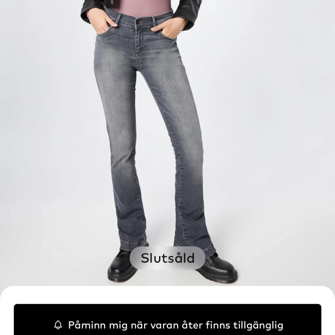 Grå jeans - 1
