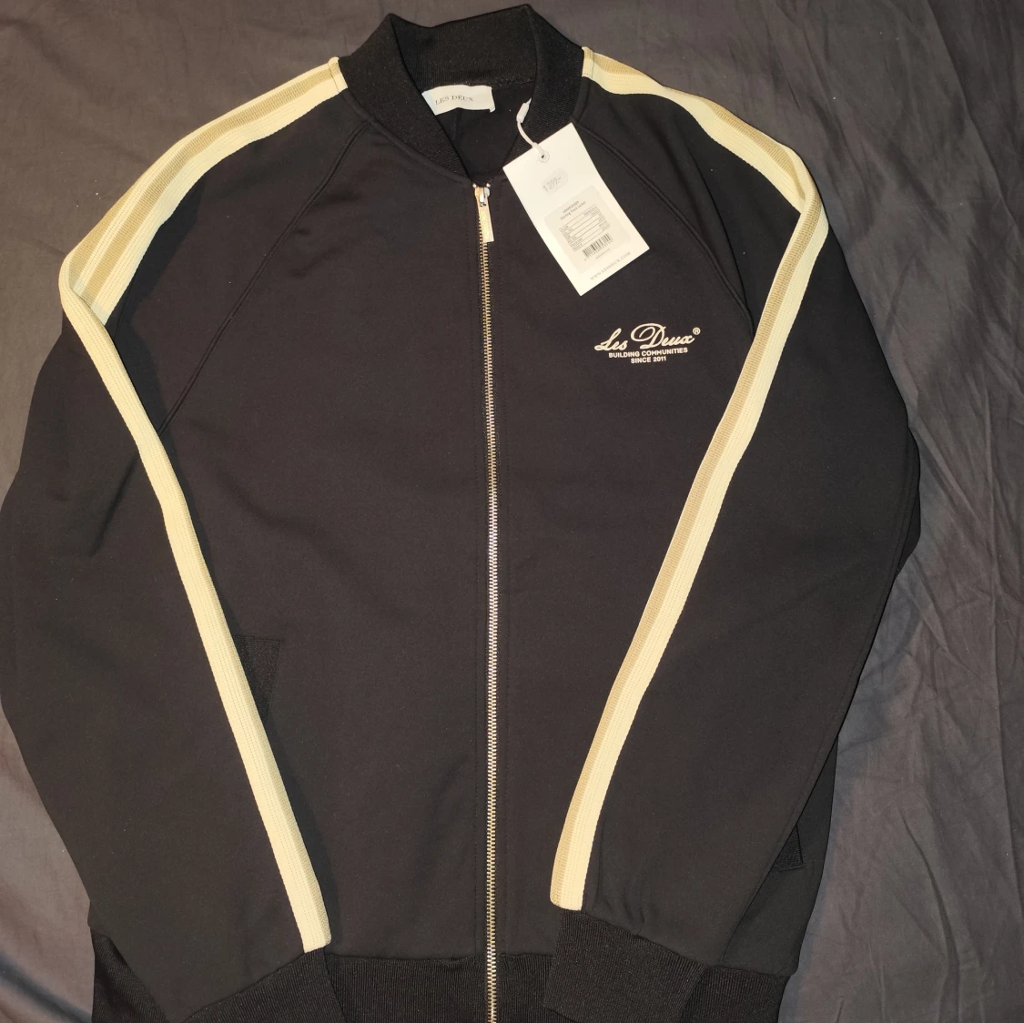 Svart helzip från Les Deux