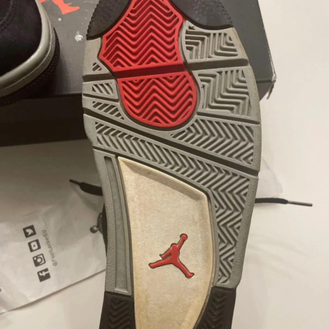 Jordan 4 black canvas - 1