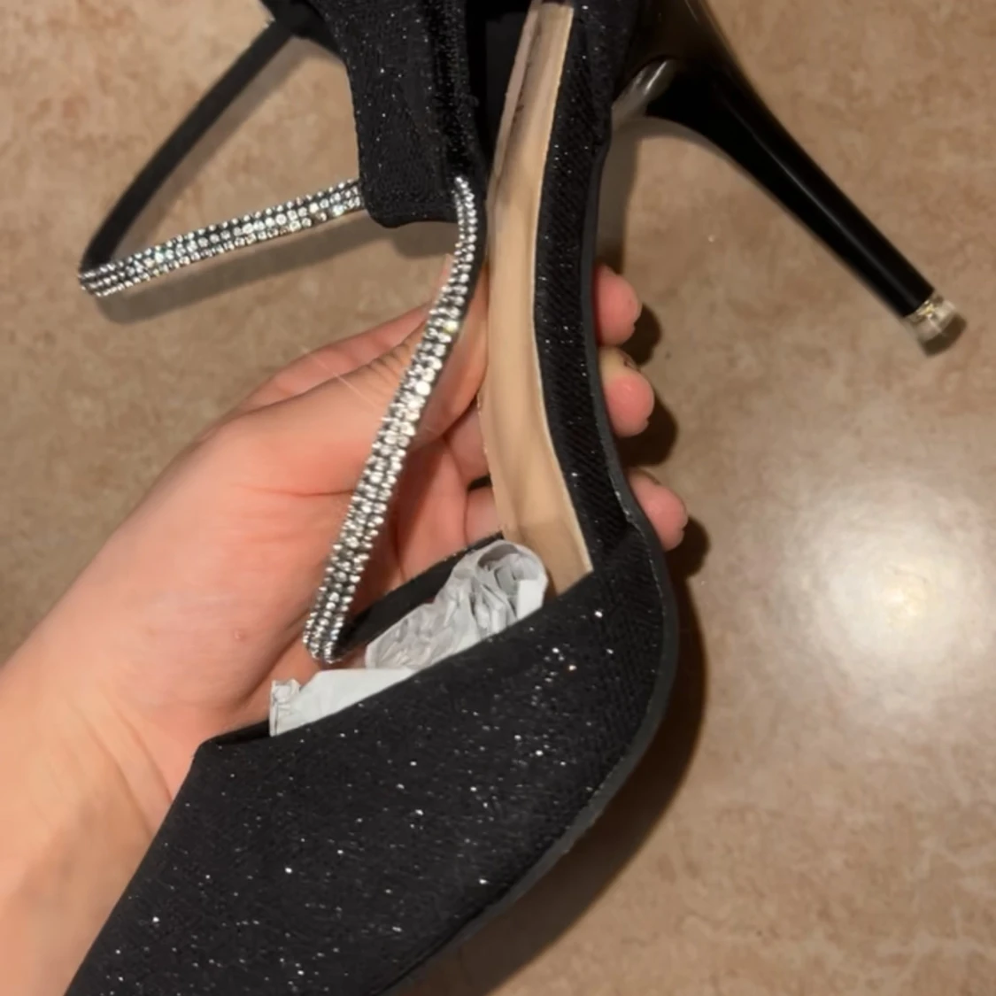 Glittriga klackskor - 1