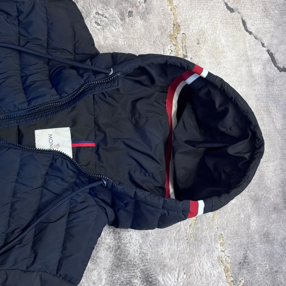 Mörk blå Moncler Jacka - 1