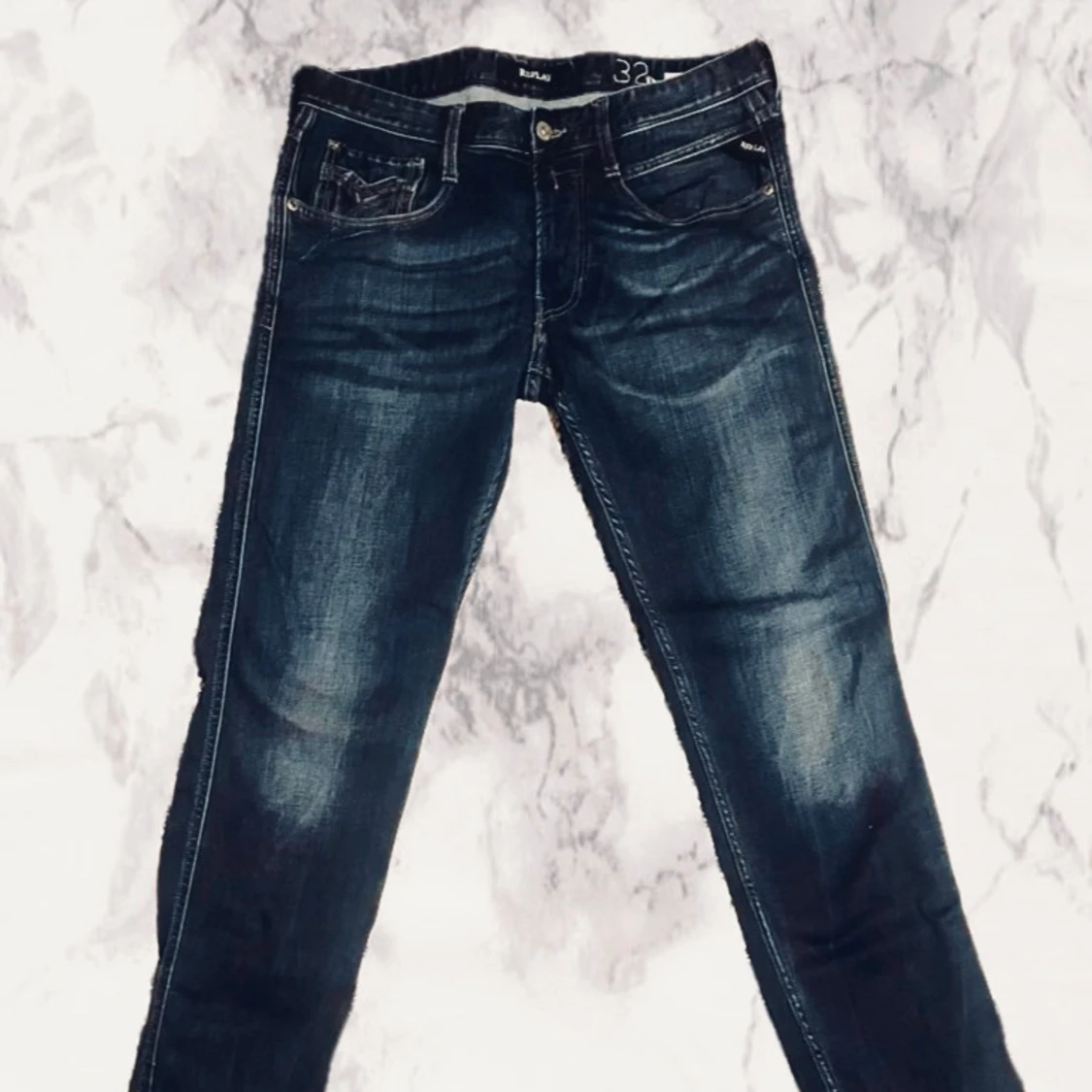 Replay Anbass mörkblå - 90