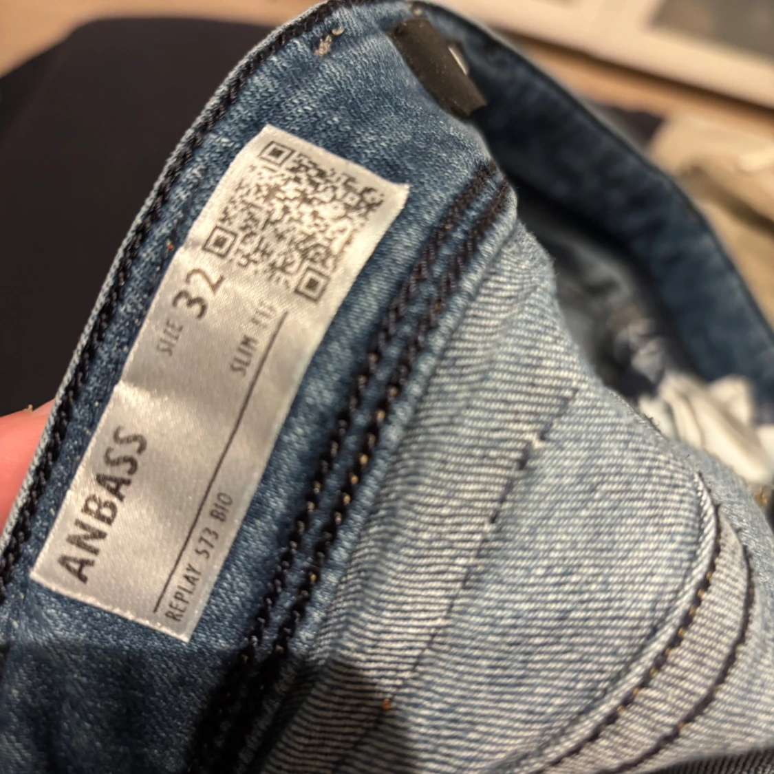 Blå jeans från Replay  - 3