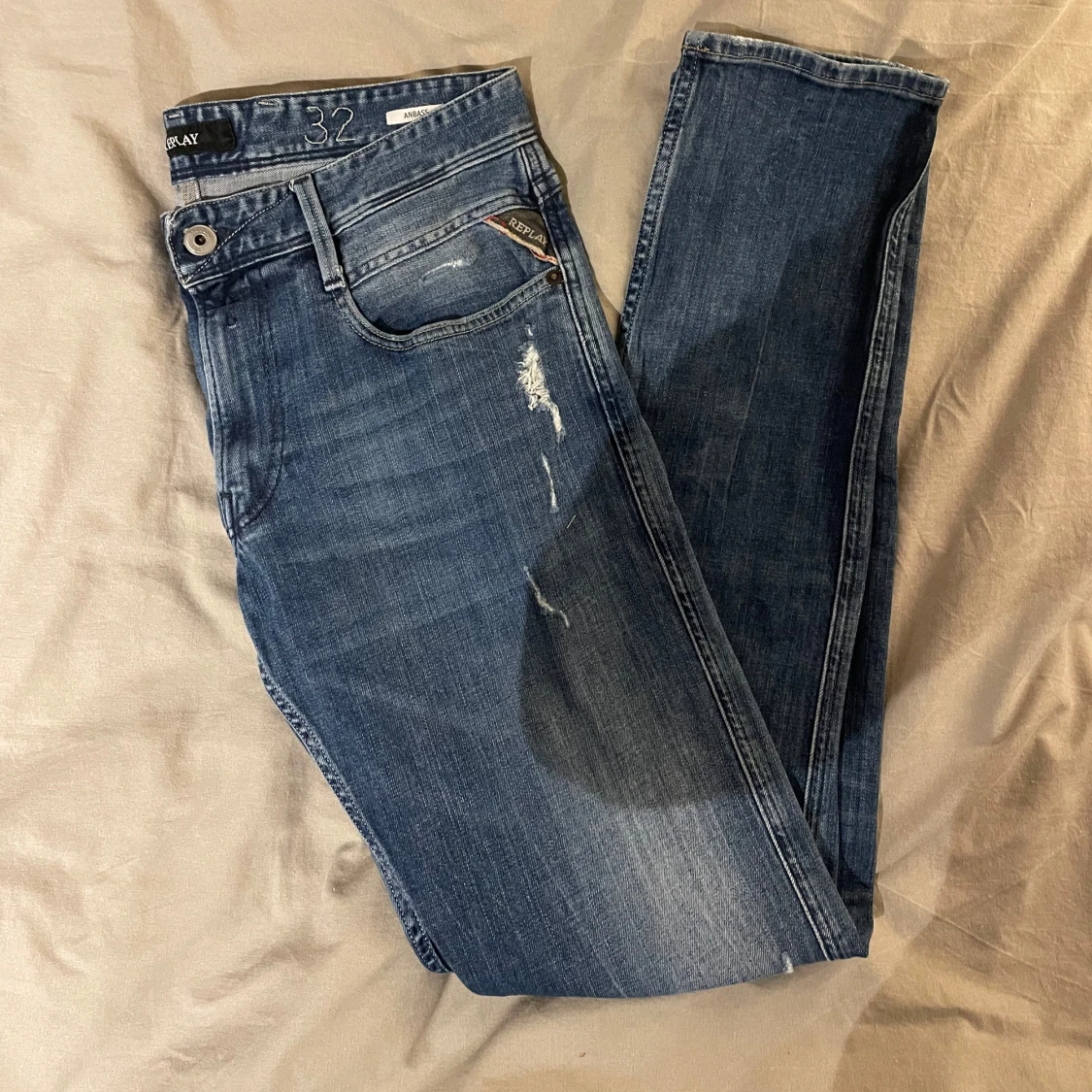 Blå jeans från Replay - 1