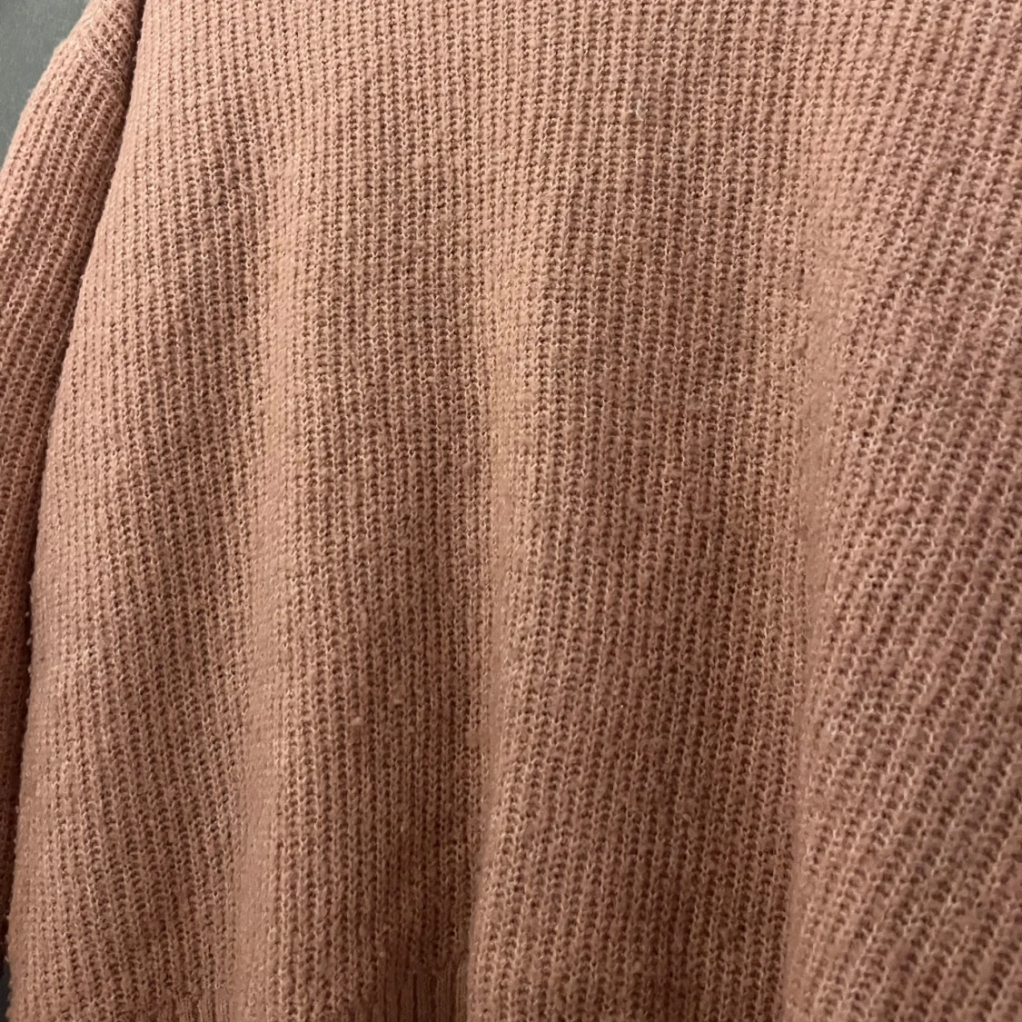 Rosa stickad polotröja från H&M - 4