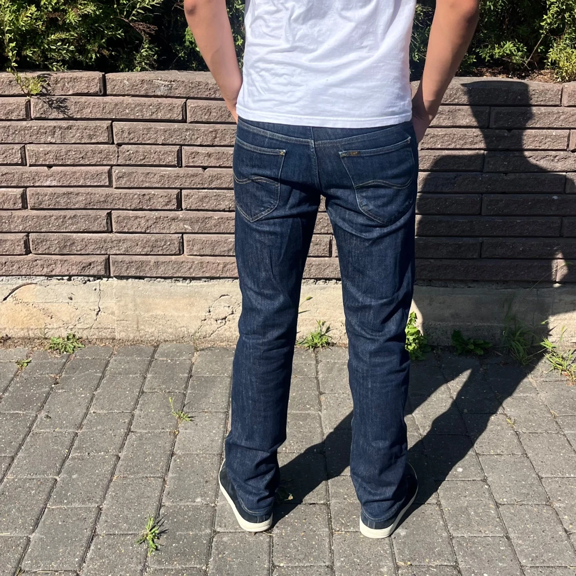 Mörkblå jeans från Lee - 1