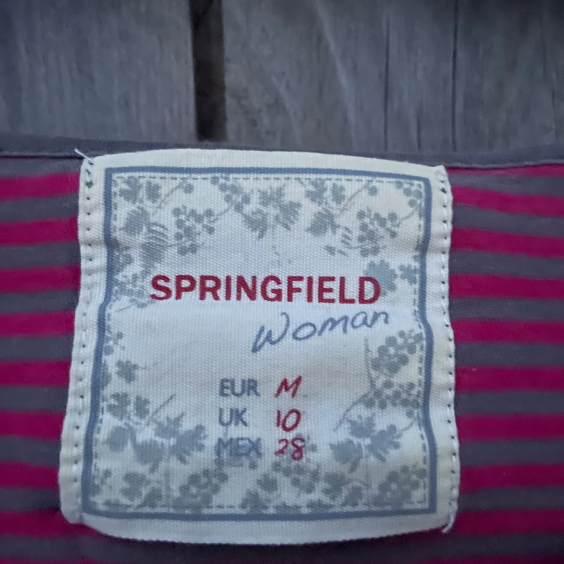 Randig långärmad tröja Springfield - 1