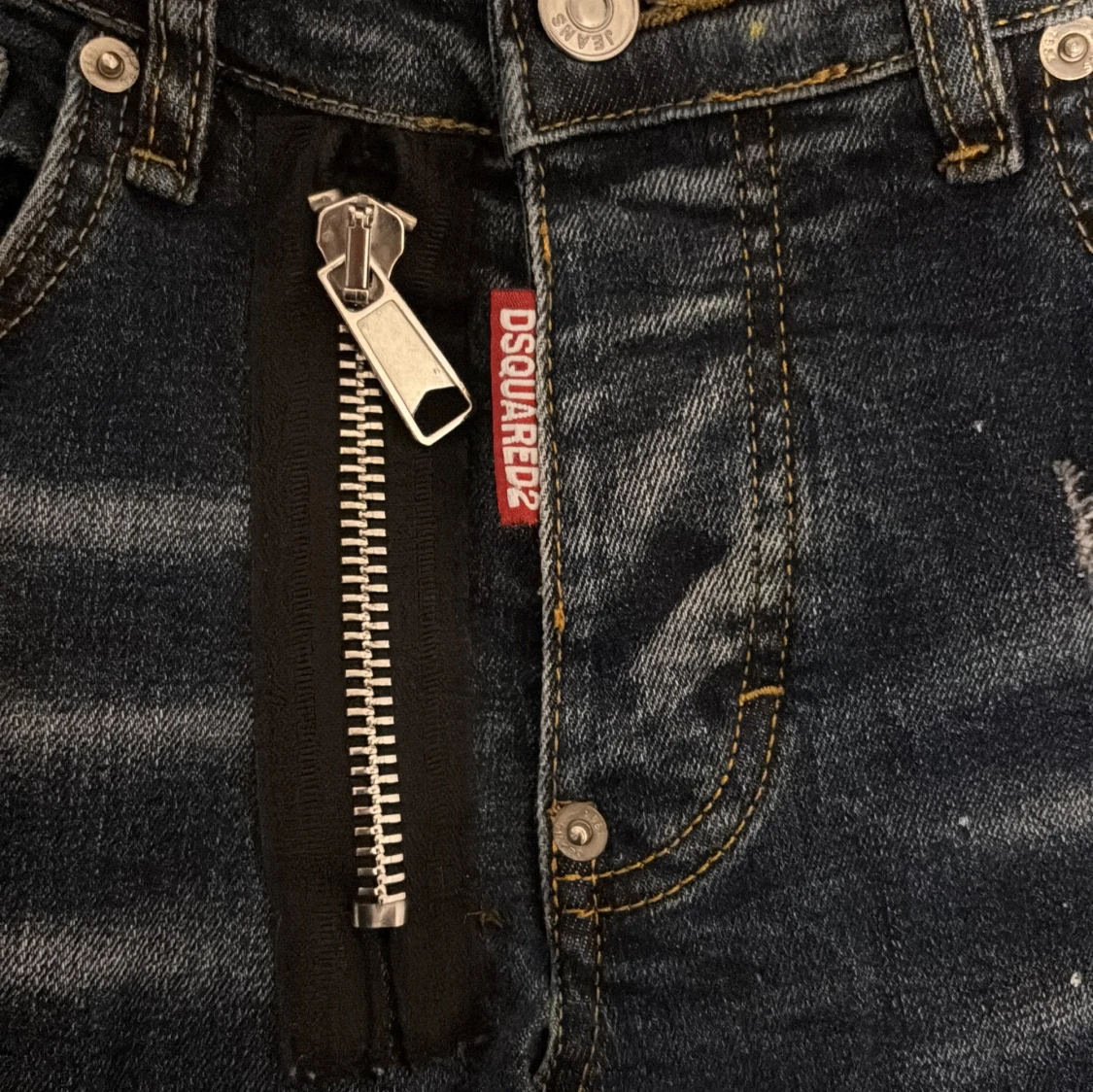 Dsquared2 skinny jeans med dragkedja - 4