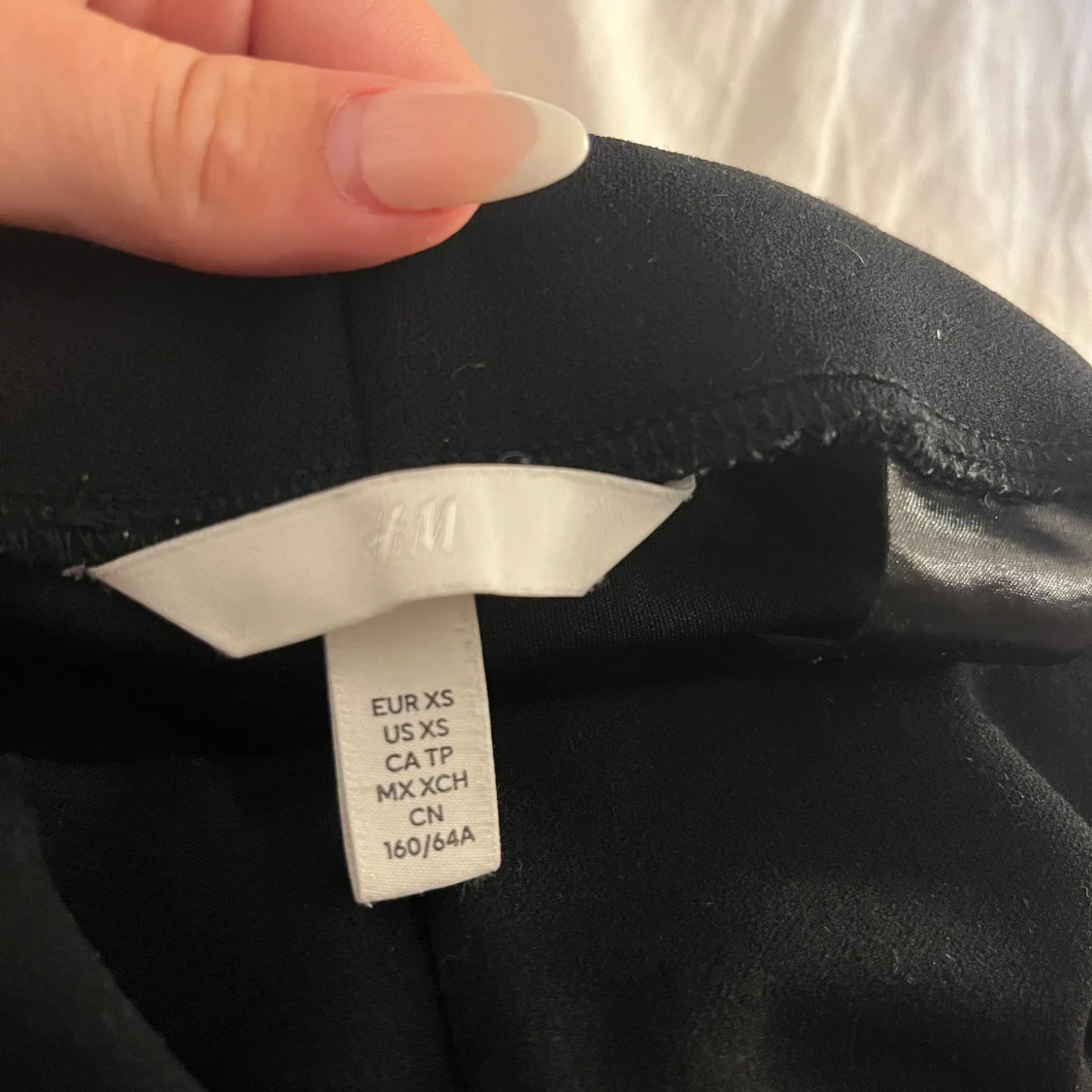 Svarta bootcut byxor med låg midja - 4