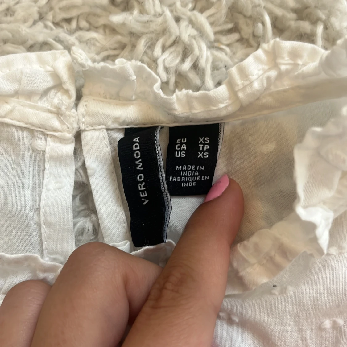 Vit somrig blus från Vero Moda - 2