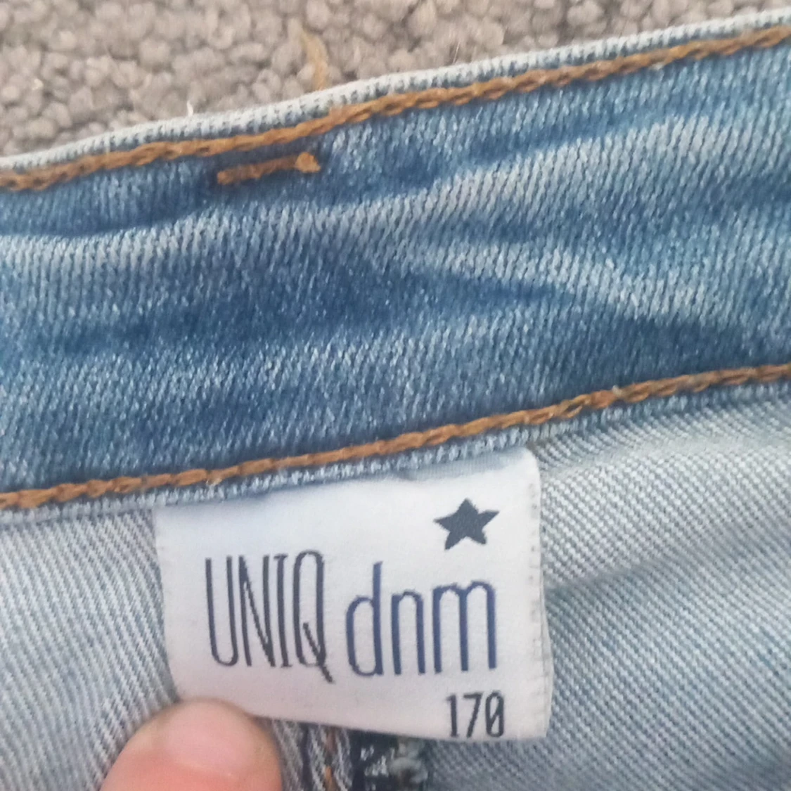 Ljusblå jeansshorts från UNIQ dnm - 2
