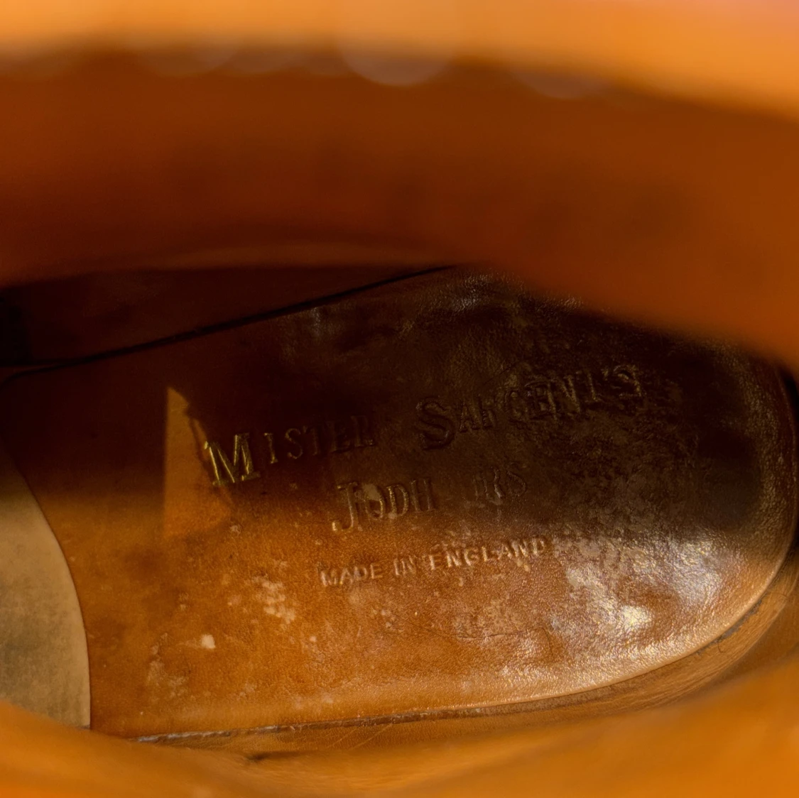 Vinröda Jodhpur boots från Mister Sargent - 3