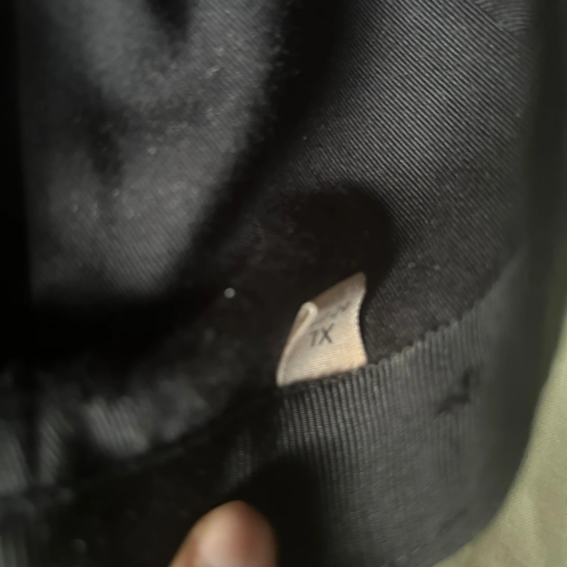 Svart Gucci keps med GG-mönster - 2