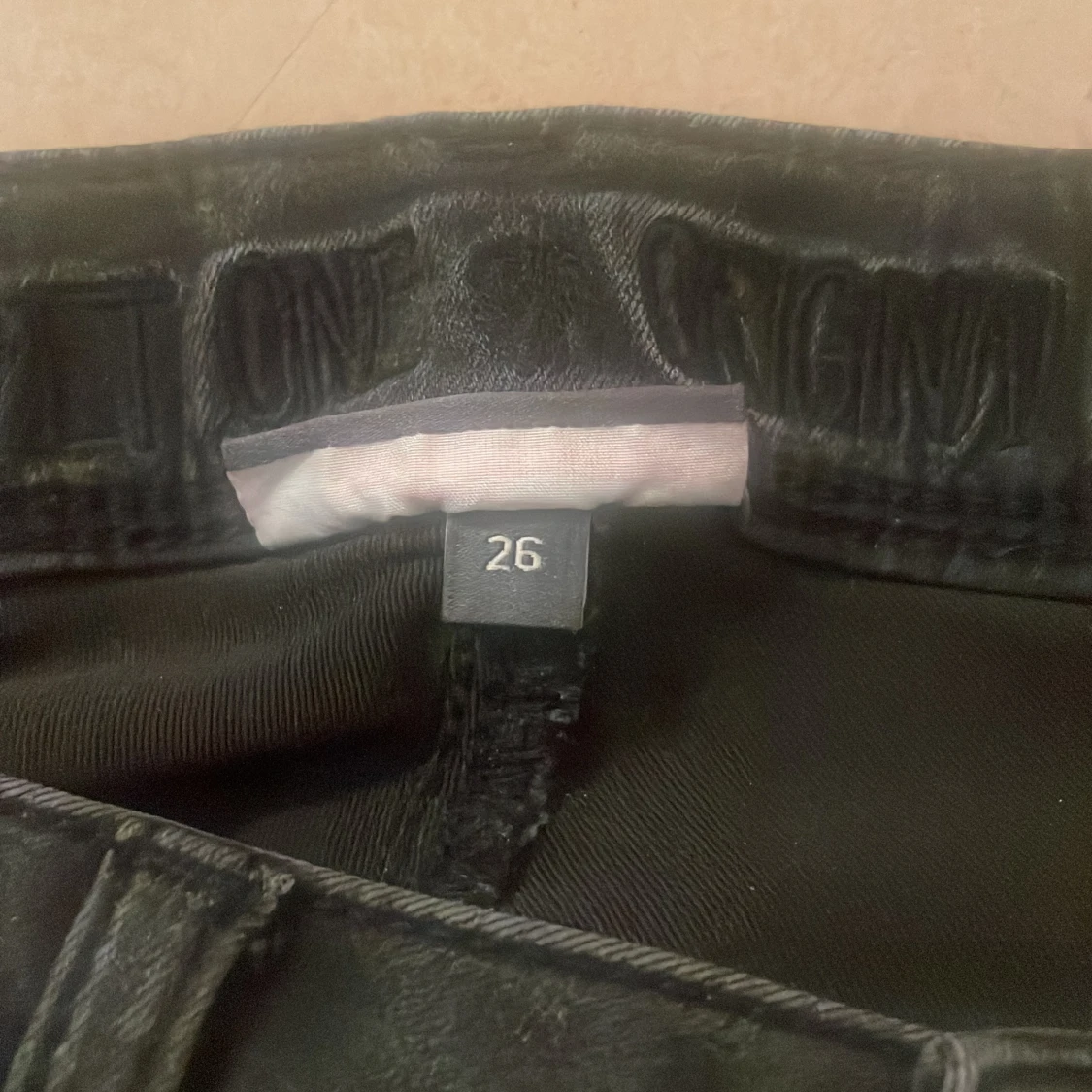 Svarta jeans från Street One, stl 26 - 2