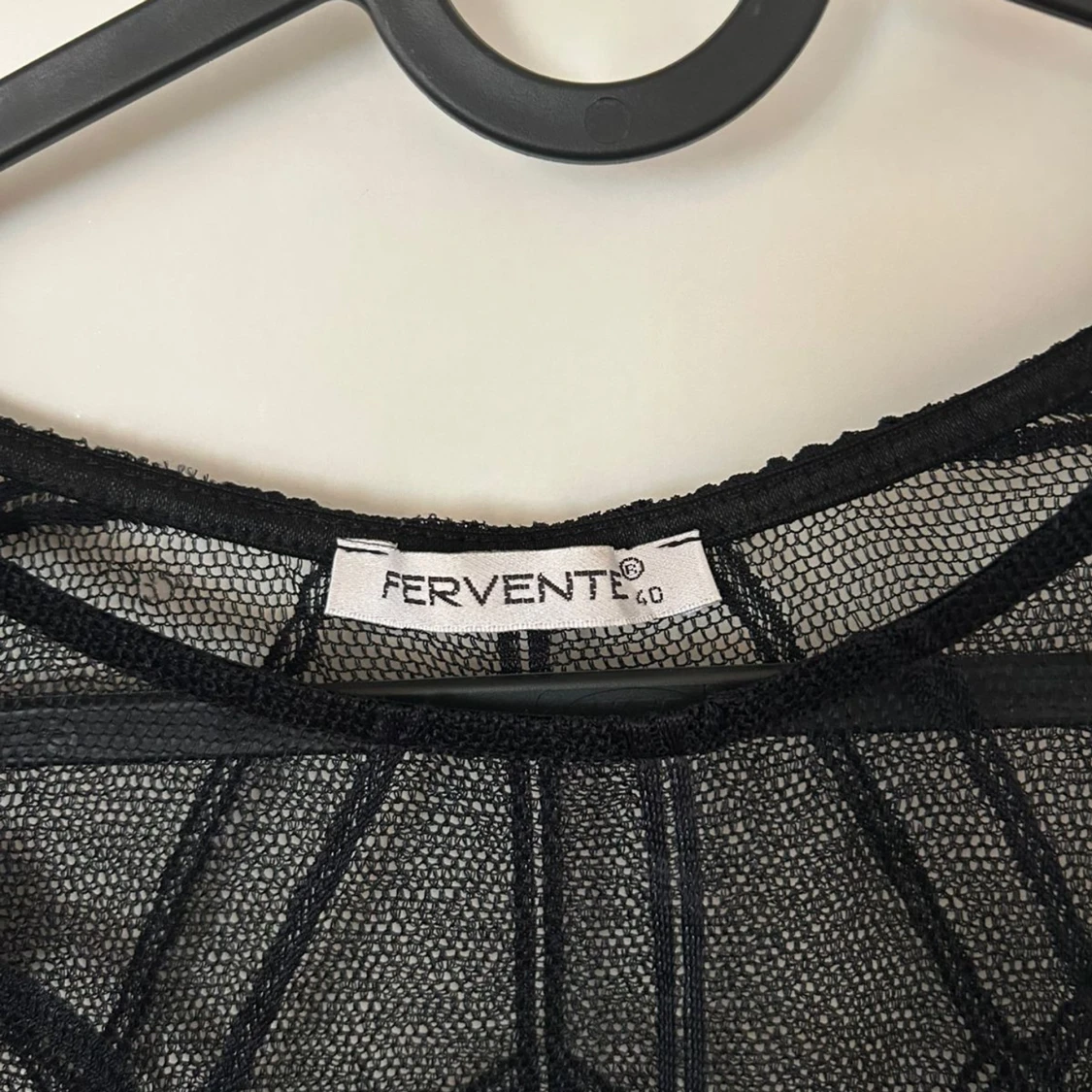 Svart spetsklänning från Fervente - 3