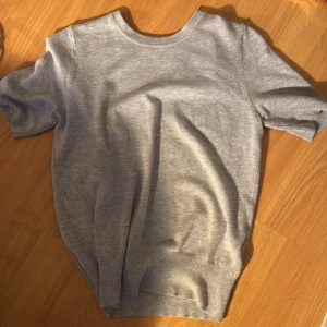 Grå kortärmad stickad tröja - Från zara, använt 1-2 ggr
