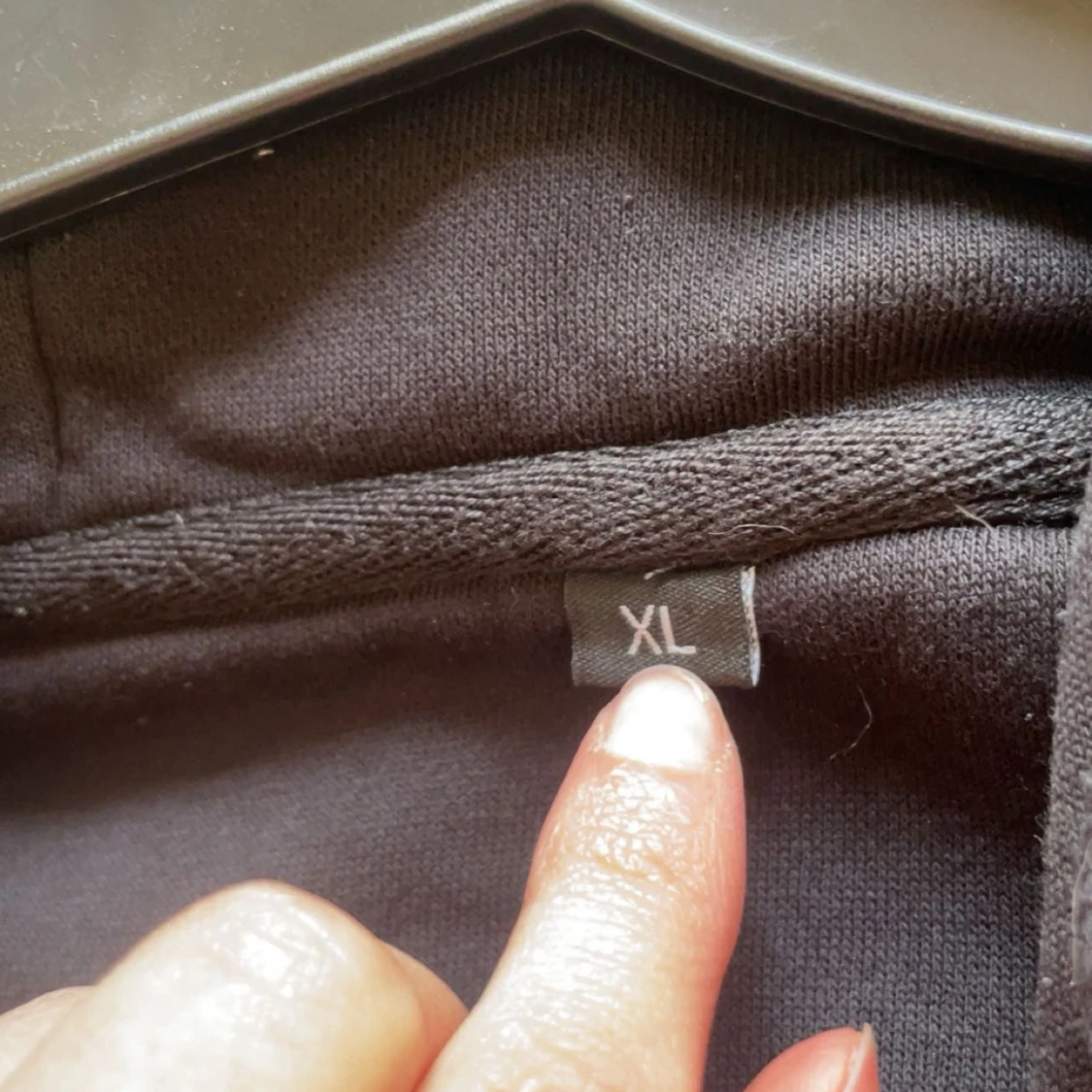 Svart hoodie från DirtCult XL - 2