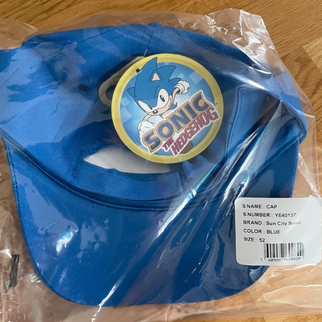 Blå Sonic the Hedgehog keps - 1