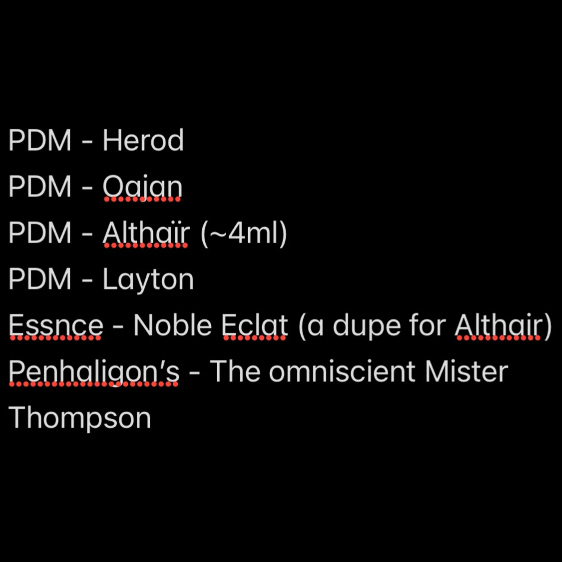 Parfums de Marly prover + blandat  - 1