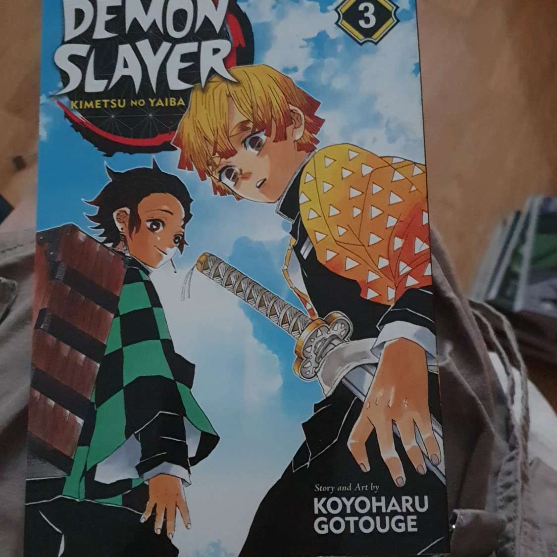 Vol 3 of demon slayer