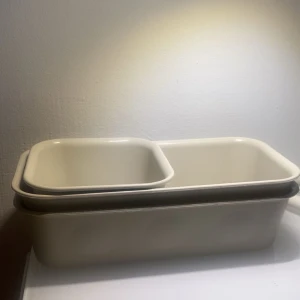 Förvaringslådor  - 3 förvaringslådor samt en liten burk! Perfekt till badrumsskåpet eller sminkbordet för organisation! 🌸aldrig använda 