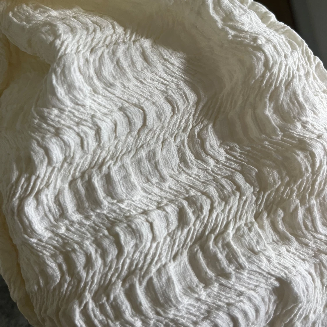 Vit topp med knyte - 4