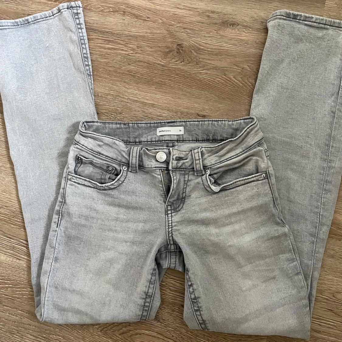 Lågmidjade jeans