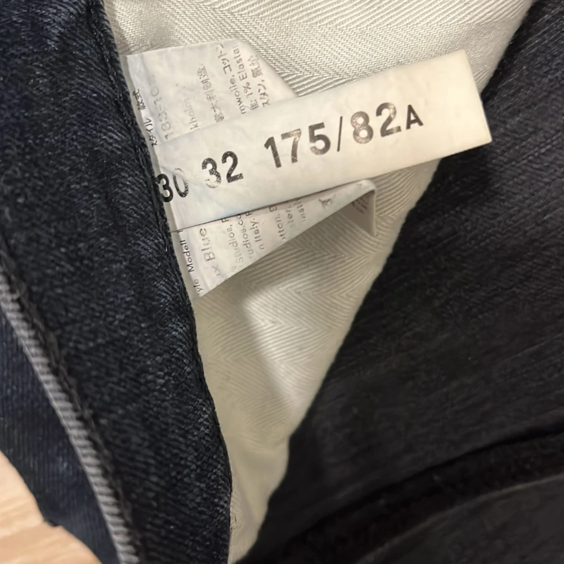 Mörkblå jeans från Acne Studios Blå Konst - 2
