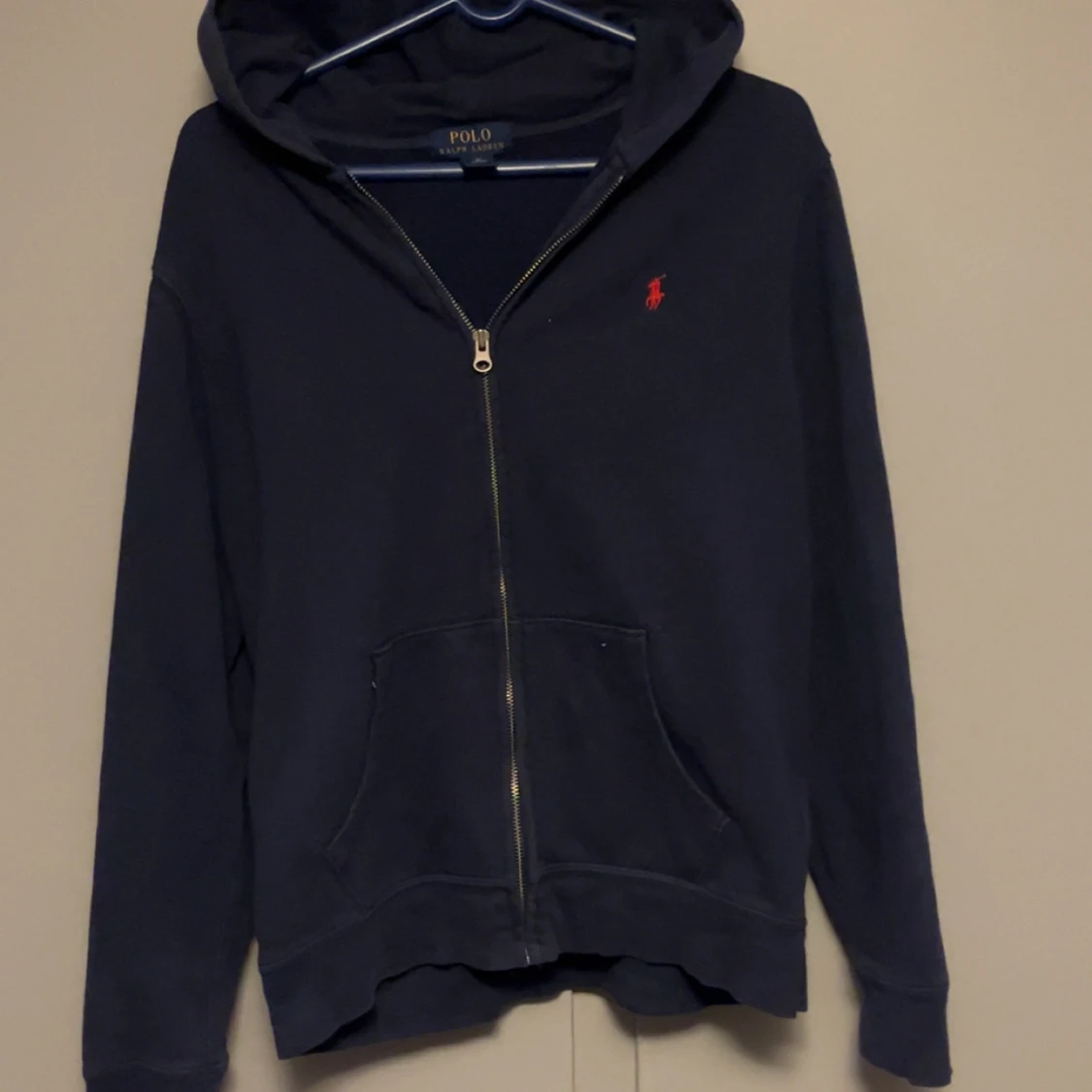 Mörkblå hoodie från Polo Ralph Lauren