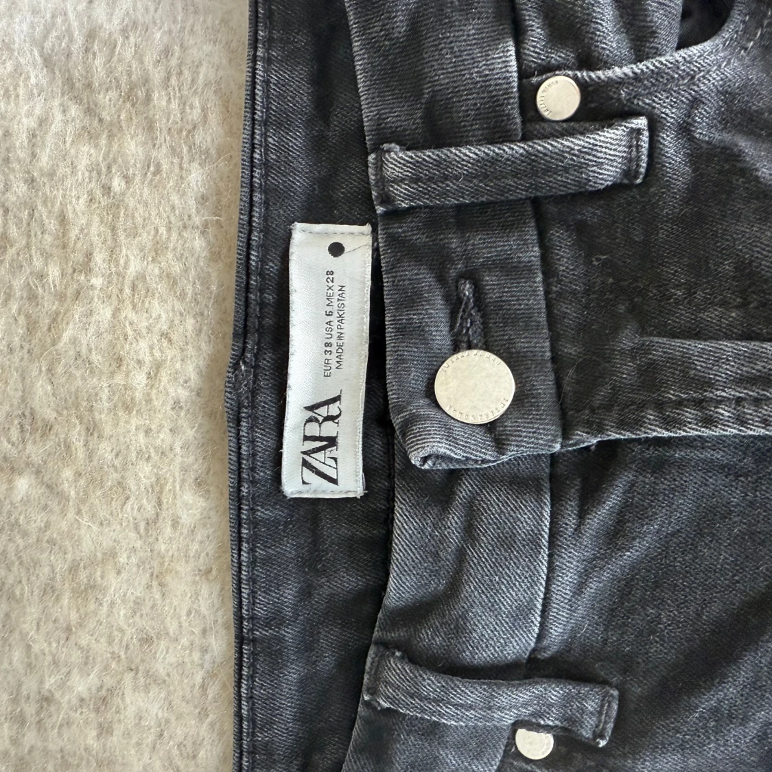 Lågmidjade bootcut jeans från Zara - 2