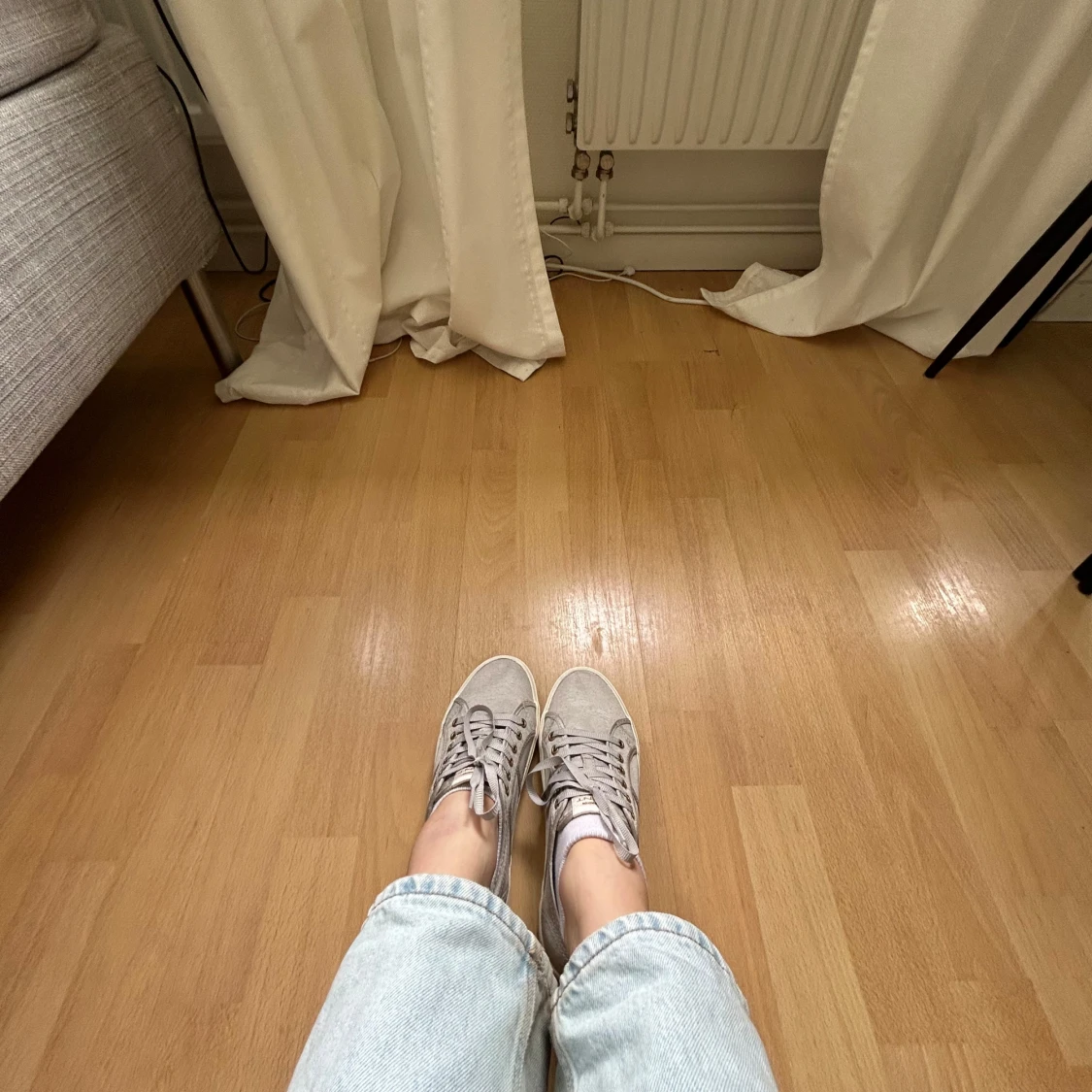 Grå sneakers från gant - 1