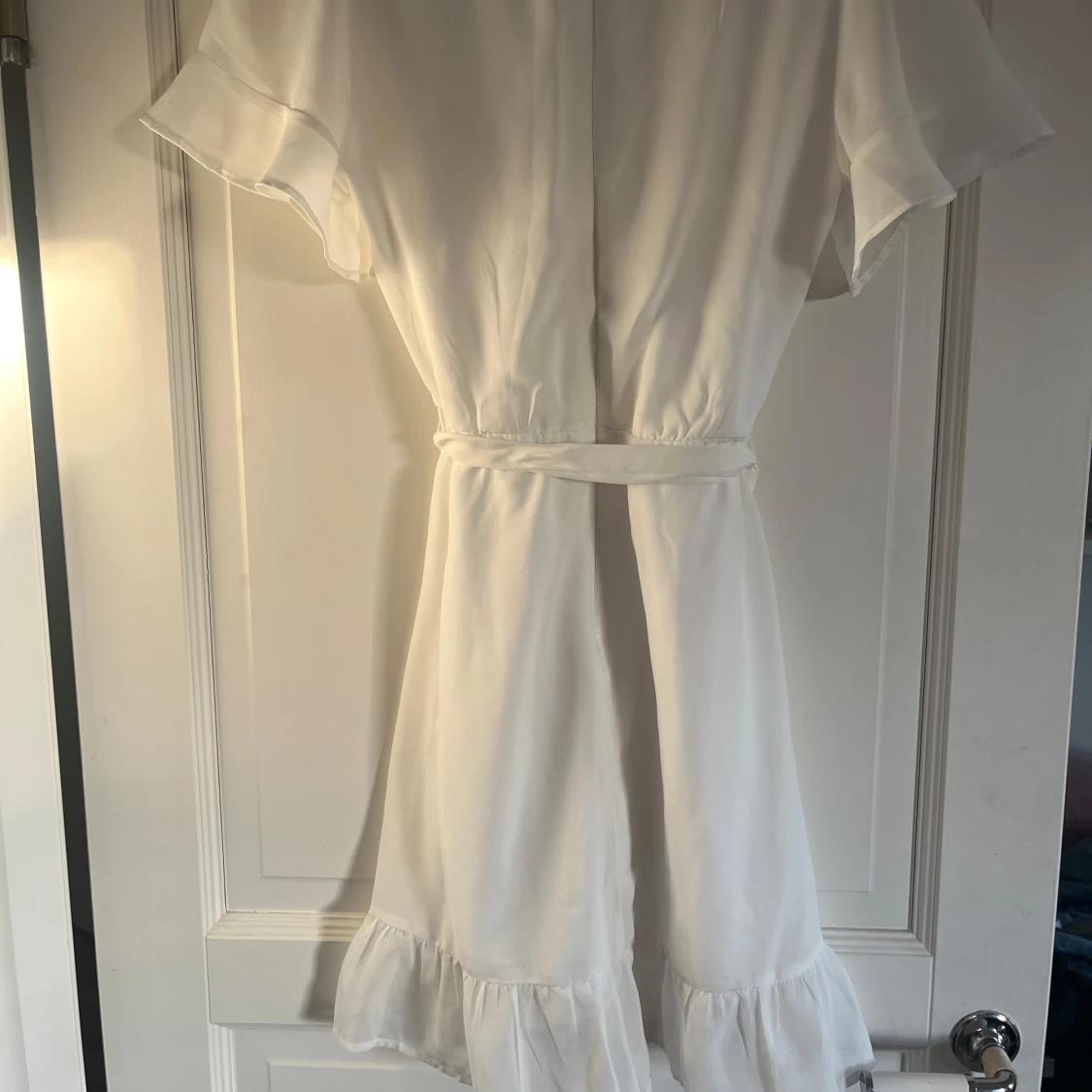 Vit klänning från Nelly🩷 - 1